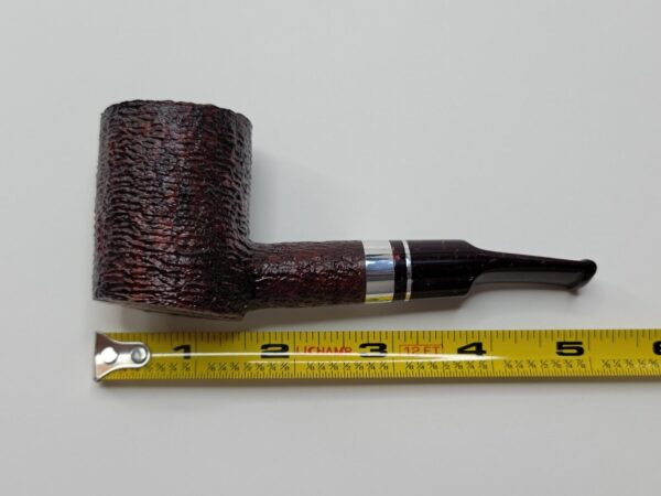 Savinelli Bacco Rusticated Dark Brown 311 KS Poker Briar Tobacco Pipe, 6mm [SOLD OUT] - Image 11