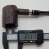 Savinelli Bacco Rusticated Dark Brown 311 KS Poker Briar Tobacco Pipe, 6mm [SOLD OUT] - Image 12