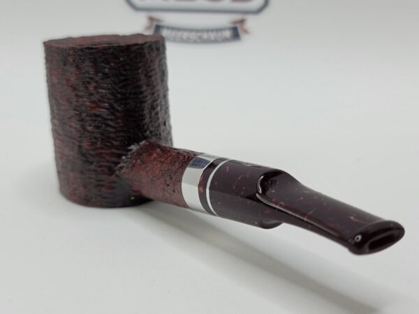 Savinelli Bacco Rusticated Dark Brown 311 KS Poker Briar Tobacco Pipe, 6mm [SOLD OUT] - Image 5