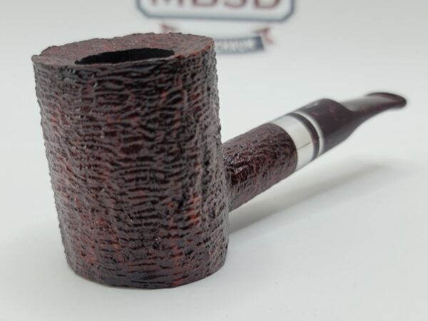 Savinelli Bacco Rusticated Dark Brown 311 KS Poker Briar Tobacco Pipe, 6mm [SOLD OUT] - Image 8