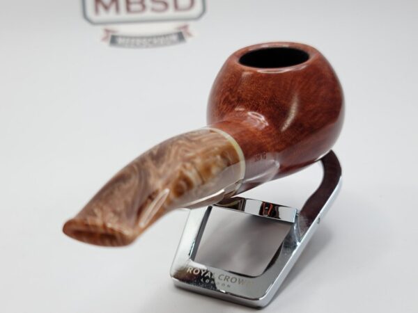 Savinelli Dolomiti Smooth 320 KS Bent Author Briar Tobacco Pipe, 6mm [SOLD OUT] - Image 11