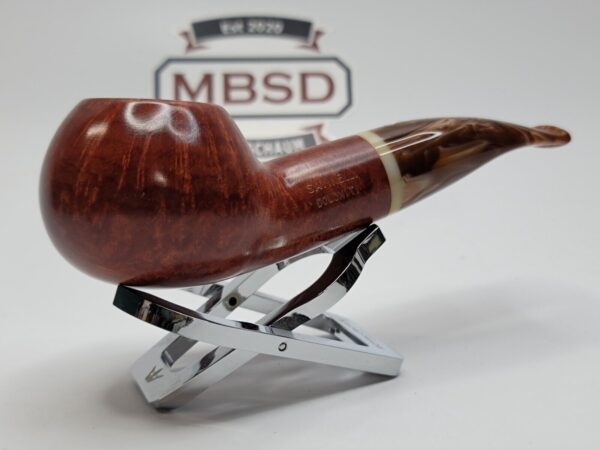 Savinelli Dolomiti Smooth 320 KS Bent Author Briar Tobacco Pipe, 6mm [SOLD OUT] - Image 8