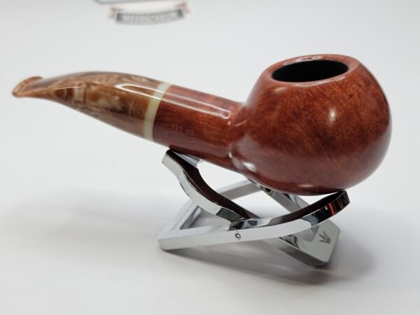 Savinelli Dolomiti Smooth 320 KS Bent Author Briar Tobacco Pipe, 6mm [SOLD OUT] - Image 10