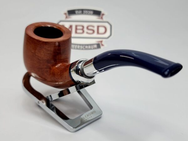 Savinelli Eleganza Smooth Natural 622 KS 6mm, Bent Pot, Briar Tobacco Pipe [SOLD OUT] - Image 5