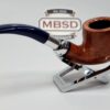 Savinelli Eleganza Smooth Natural 622 KS 6mm, Bent Pot, Briar Tobacco Pipe [SOLD OUT] - Image 7