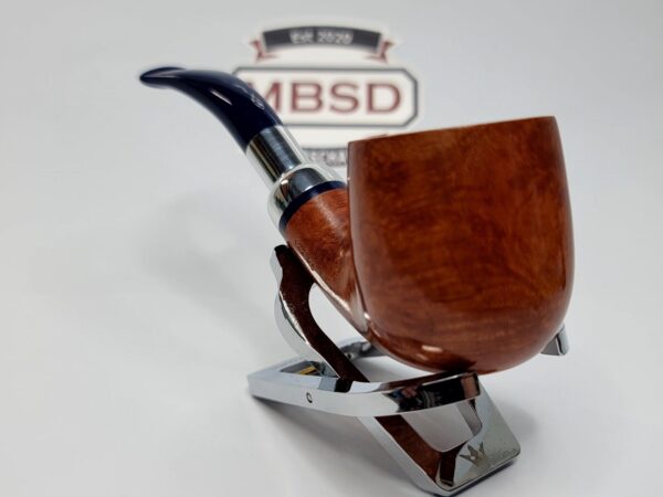 Savinelli Eleganza Smooth Natural 622 KS 6mm, Bent Pot, Briar Tobacco Pipe [SOLD OUT] - Image 8