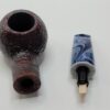 Savinelli Oceano Rusticated 320 KS Author Briar Tobacco Pipe, 6mm Filter [SOLD OUT] - Image 13