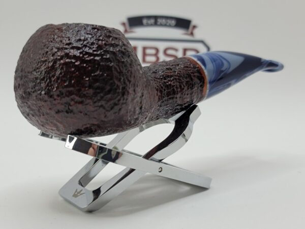Savinelli Oceano Rusticated 320 KS Author Briar Tobacco Pipe, 6mm Filter [SOLD OUT] - Image 4