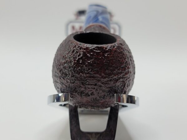 Savinelli Oceano Rusticated 320 KS Author Briar Tobacco Pipe, 6mm Filter [SOLD OUT] - Image 7