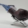 Savinelli Oceano Rusticated 320 KS Author Briar Tobacco Pipe, 6mm Filter [SOLD OUT] - Image 8