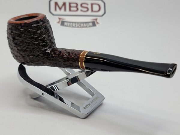 Savinelli Porto Cervo 207 Rusticated Straight Apple Briar Tobacco Pipe, 6mm - Image 11