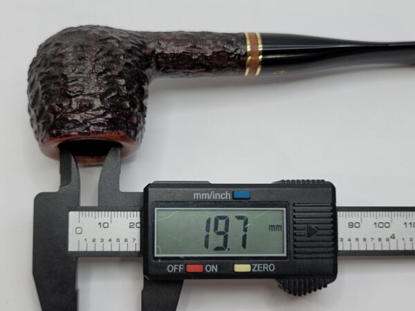 Savinelli Porto Cervo 207 Rusticated Straight Apple Briar Tobacco Pipe, 6mm - Image 17
