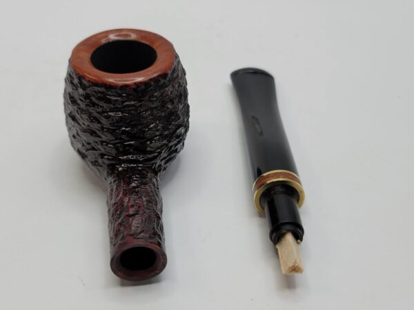 Savinelli Porto Cervo 207 Rusticated Straight Apple Briar Tobacco Pipe, 6mm - Image 18