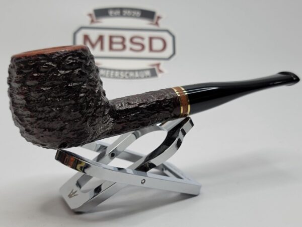 Savinelli Porto Cervo 207 Rusticated Straight Apple Briar Tobacco Pipe, 6mm - Image 5
