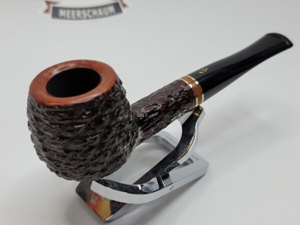 Savinelli Porto Cervo 207 Rusticated Straight Apple Briar Tobacco Pipe, 6mm - Image 6