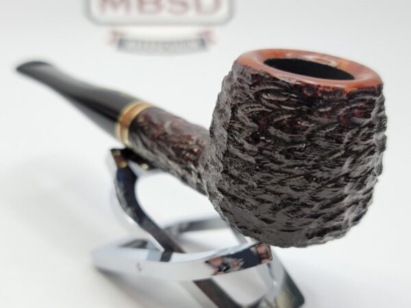 Savinelli Porto Cervo 207 Rusticated Straight Apple Briar Tobacco Pipe, 6mm - Image 8