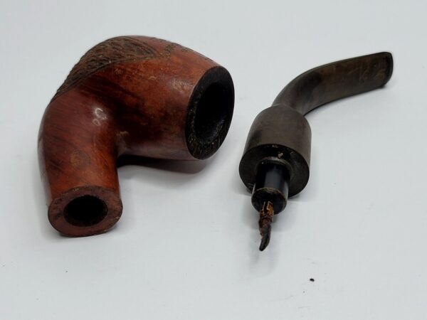 Vintage 1955 San Francisco Hand Carved Souvenir Briar Tobacco Pipe [SOLD OUT] - Image 11