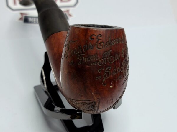 Vintage 1955 San Francisco Hand Carved Souvenir Briar Tobacco Pipe [SOLD OUT] - Image 3