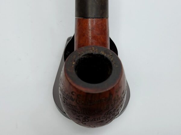 Vintage 1955 San Francisco Hand Carved Souvenir Briar Tobacco Pipe [SOLD OUT] - Image 5