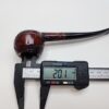 Vintage Walnut Antique Rusticated Prince Briar Tobacco Pipe, Unsmoked [SOLD OUT] - Image 5