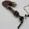 Antique German Ulmer Wooden Tobacco Smoking Pipe With Stem, Hallmark Silver [SOLD OUT] - Image 5