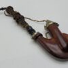 Antique German Ulmer Wooden Tobacco Smoking Pipe With Stem, Hallmark Silver [SOLD OUT] - Image 6