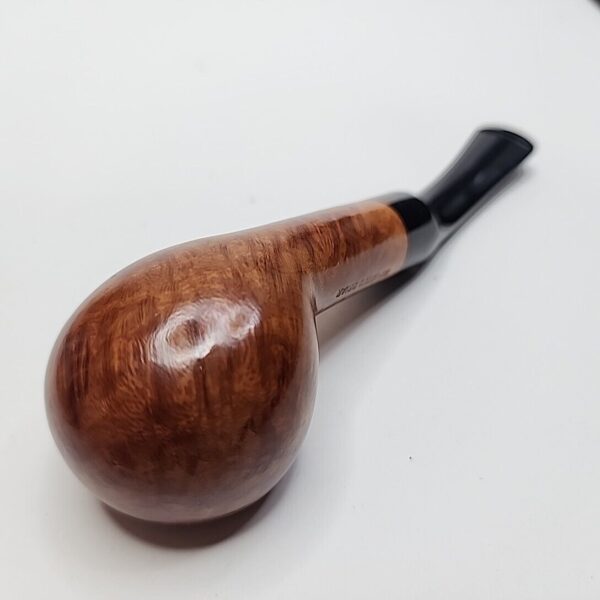 Michel Smooth Bent Apple Briar Tobacco Pipe, Unsmoked [SOLD OUT] - Image 11