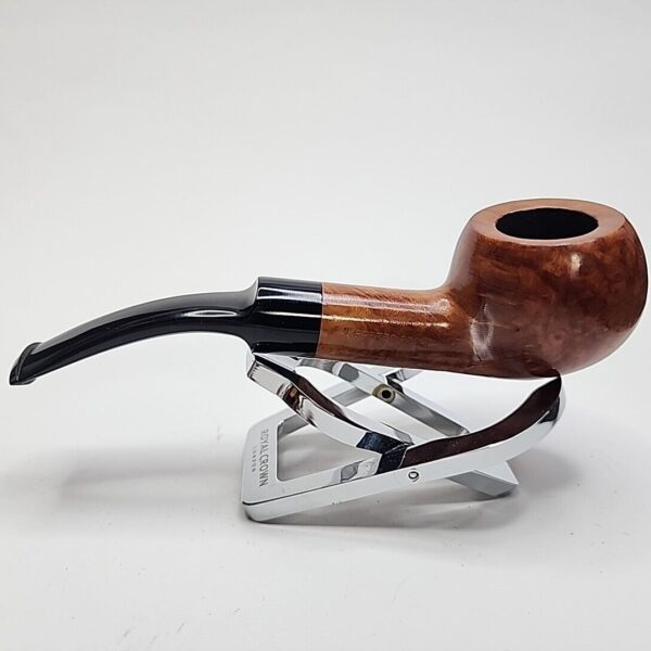 Michel Smooth Bent Apple Briar Tobacco Pipe, Unsmoked [SOLD OUT] - Image 5