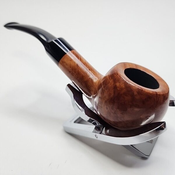 Michel Smooth Bent Apple Briar Tobacco Pipe, Unsmoked [SOLD OUT] - Image 6