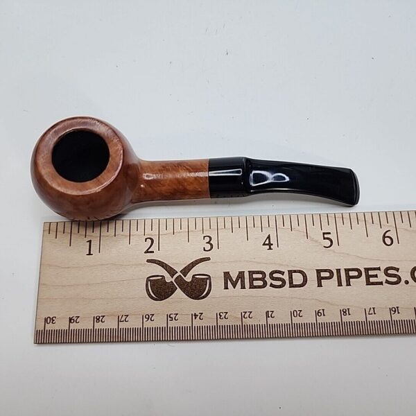 Michel Smooth Bent Apple Briar Tobacco Pipe, Unsmoked [SOLD OUT] - Image 10