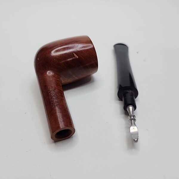 Michel Naturals 124 Smooth Billiard Briar Tobacco Pipe, Unsmoked [SOLD OUT] - Image 11