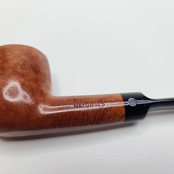Michel Naturals Smooth Oval Briar Tobacco Pipe, Unsmoked [SOLD OUT] - Image 3