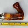 Beautifully Colored Meerschaum Tobacco Pipe Bowl, Rare, Silver Mount - Image 13