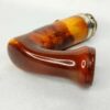 Beautifully Colored Meerschaum Tobacco Pipe Bowl, Rare, Silver Mount - Image 9
