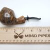 Bennie Joe Pipes Short Apple Artisan Briar Tobacco Pipe, Ebonite Stem, Indonesia - Image 11