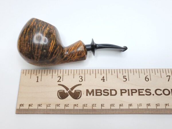 Bennie Joe Pipes Short Apple Artisan Briar Tobacco Pipe, Ebonite Stem, Indonesia - Image 11