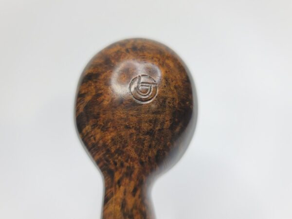 Bennie Joe Pipes Short Apple Artisan Briar Tobacco Pipe, Ebonite Stem, Indonesia - Image 12