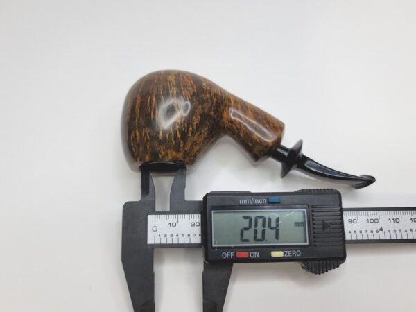 Bennie Joe Pipes Short Apple Artisan Briar Tobacco Pipe, Ebonite Stem, Indonesia - Image 14