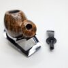 Bennie Joe Pipes Short Apple Artisan Briar Tobacco Pipe, Ebonite Stem, Indonesia - Image 15