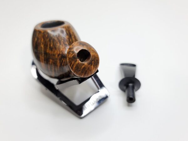 Bennie Joe Pipes Short Apple Artisan Briar Tobacco Pipe, Ebonite Stem, Indonesia - Image 15