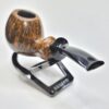Bennie Joe Pipes Short Apple Artisan Briar Tobacco Pipe, Ebonite Stem, Indonesia - Image 5