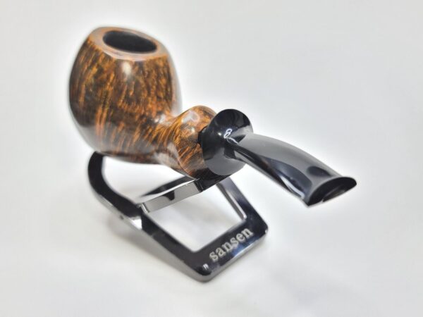 Bennie Joe Pipes Short Apple Artisan Briar Tobacco Pipe, Ebonite Stem, Indonesia - Image 5
