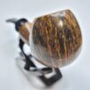 Bennie Joe Pipes Short Apple Artisan Briar Tobacco Pipe, Ebonite Stem, Indonesia - Image 9