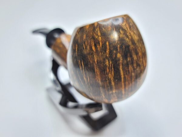 Bennie Joe Pipes Short Apple Artisan Briar Tobacco Pipe, Ebonite Stem, Indonesia - Image 9
