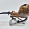 Bennie Joe Pipes Short Apple Artisan Briar Tobacco Pipe, Ebonite Stem, Indonesia - Image 10