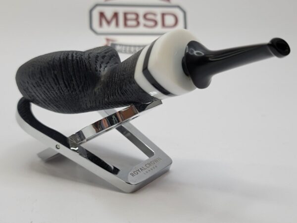 Bennie Joe Squat Tomato Tuxedo Morta Bog Oak Tobacco Smoking Pipe [SOLD OUT] - Image 12