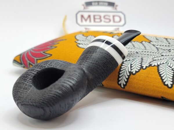 Bennie Joe Squat Tomato Tuxedo Morta Bog Oak Tobacco Smoking Pipe [SOLD OUT]