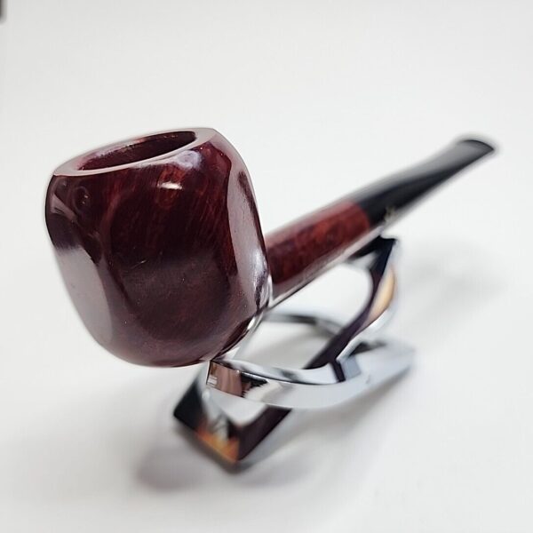 City De Luxe 6 Panel 676 Smooth Briar Tobacco Pipe, Unsmoked, Box [SOLD OUT] - Image 4
