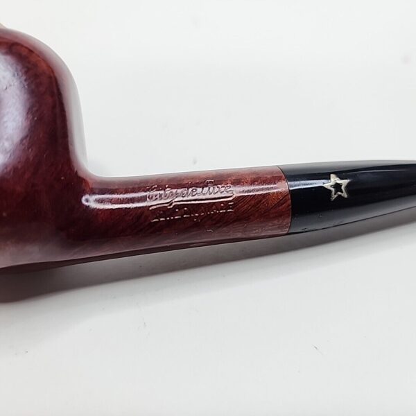 City De Luxe 6 Panel 676 Smooth Briar Tobacco Pipe, Unsmoked, Box [SOLD OUT] - Image 7
