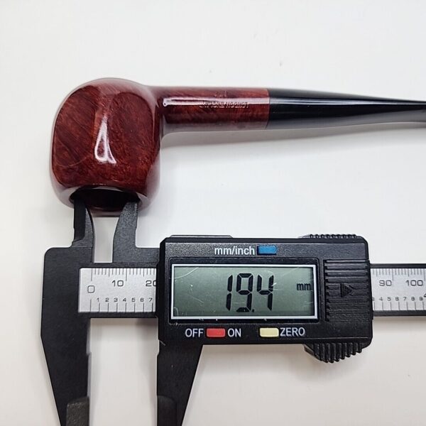 City De Luxe 6 Panel 676 Smooth Briar Tobacco Pipe, Unsmoked, Box [SOLD OUT] - Image 10
